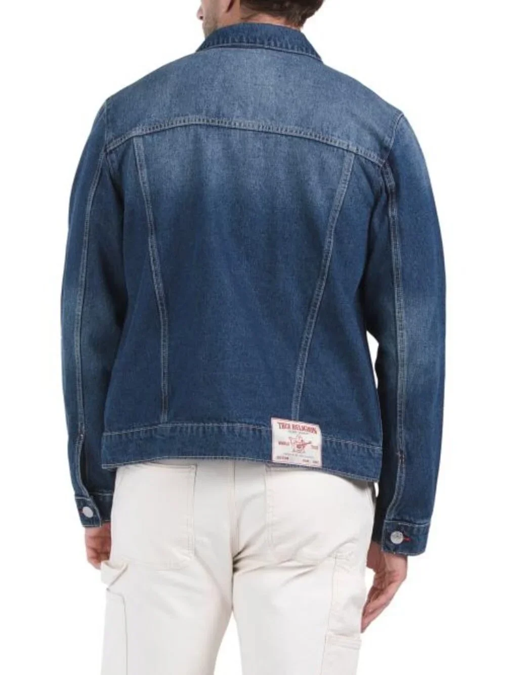 TRUE RELIGION Jesse Single Needle Trucker Jacket